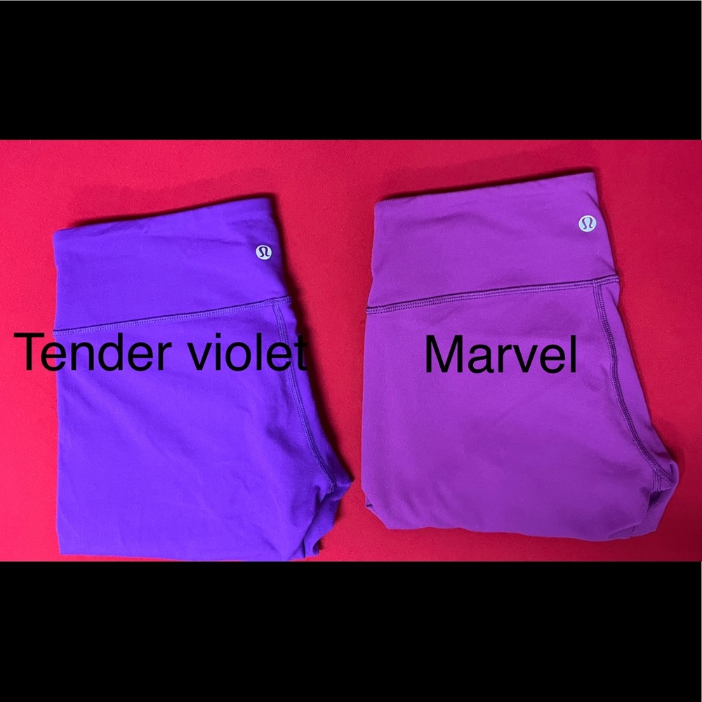 Lululemon Wunder Under Low-Rise Tight (Full-On Luon 28") - Tender violet - Picture 6 of 6